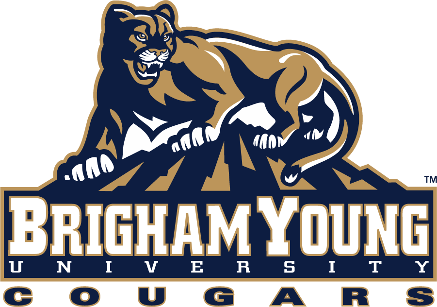 Brigham Young Cougars 1999-2010 Primary Logo diy DTF decal sticker